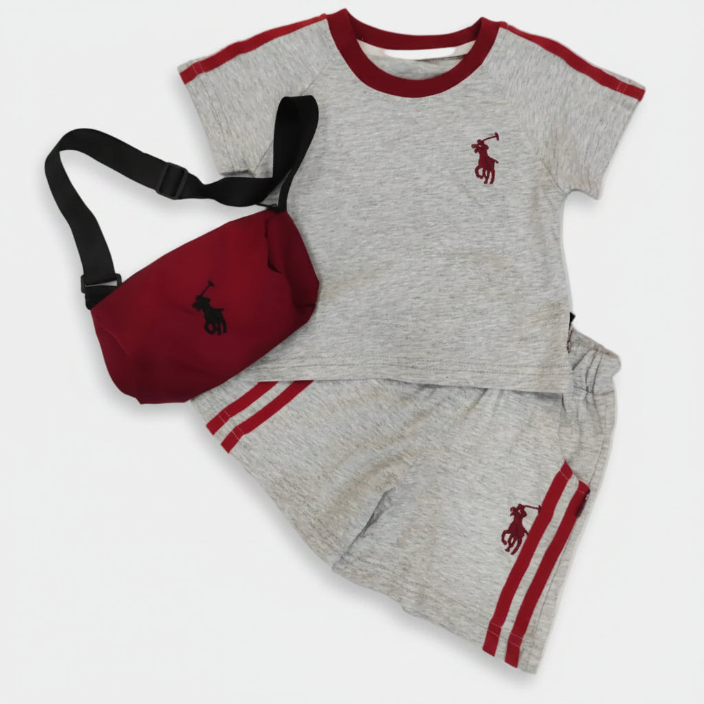Boys Polo Suit