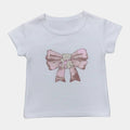 Girl Bow Sticker Shirt