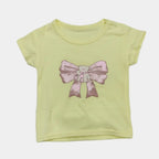 Girl Bow Sticker Shirt