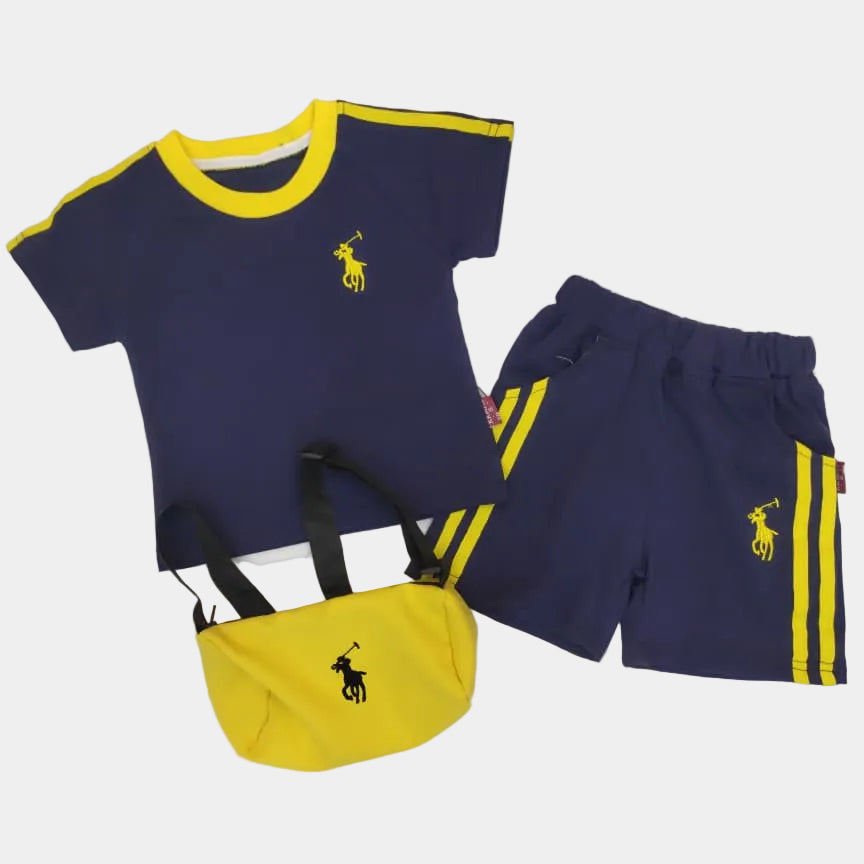 Boys Polo Suit