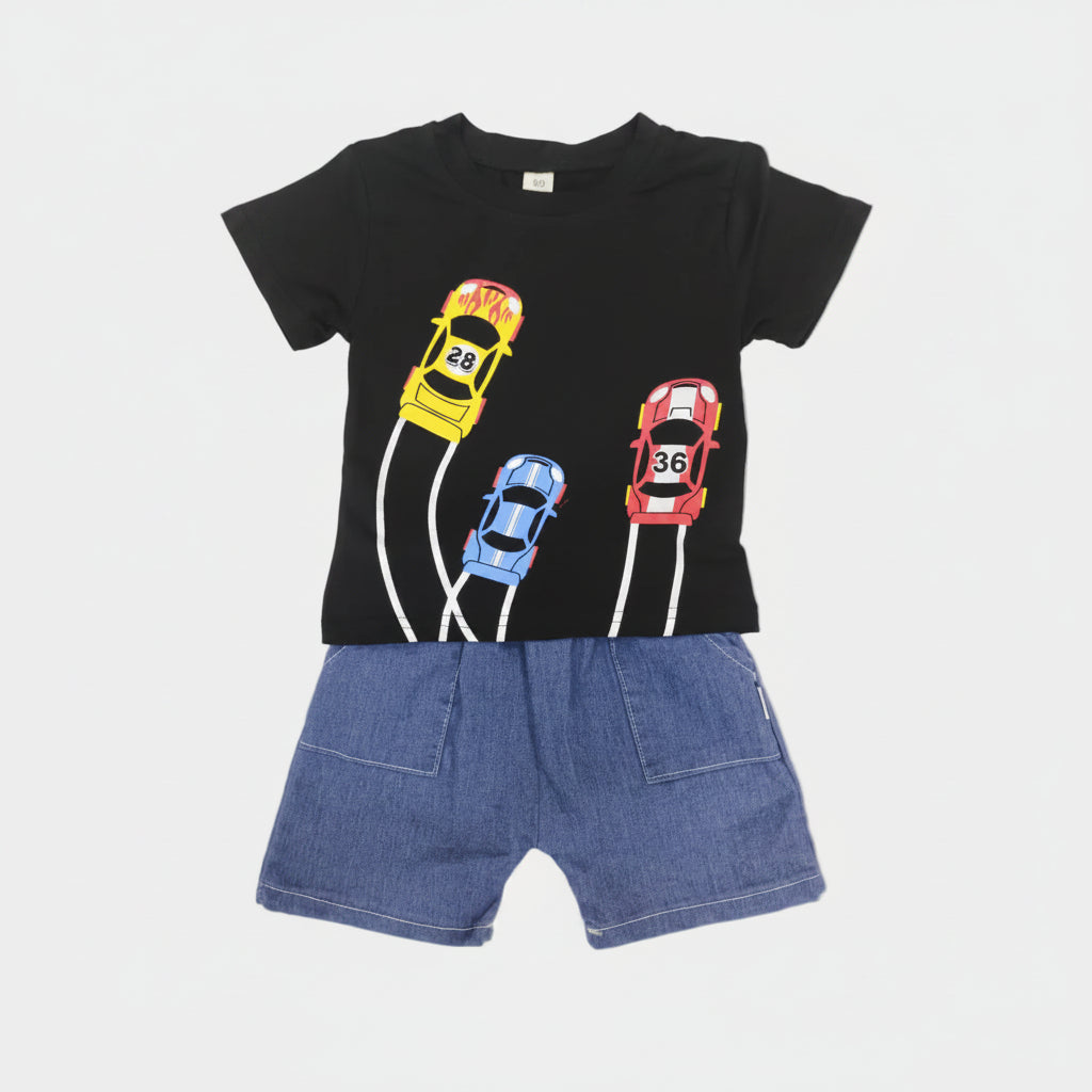 Boys Car Design Suit