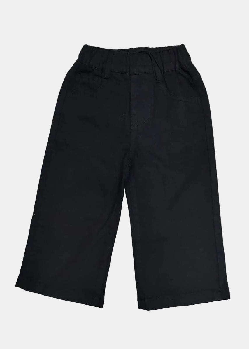 Black pants on a white background