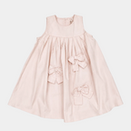Bow Details Girls Frock