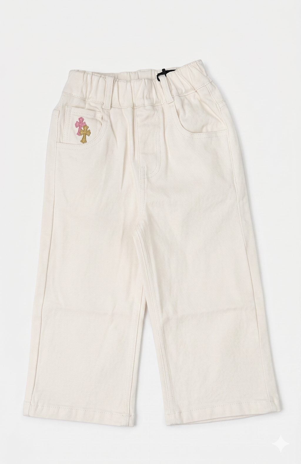 Girl's Flower Design Pants