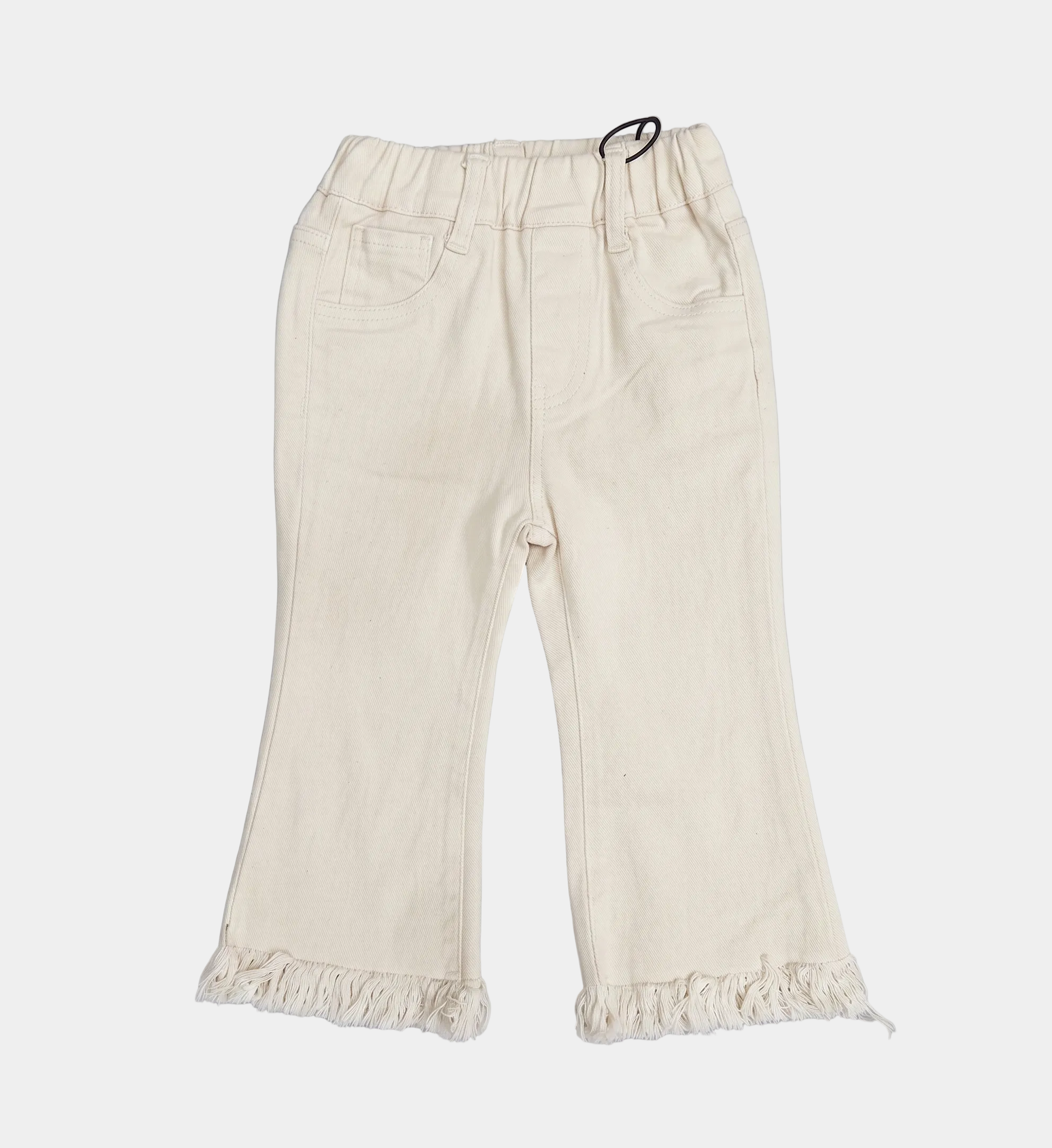 Girls frayed hem jeans