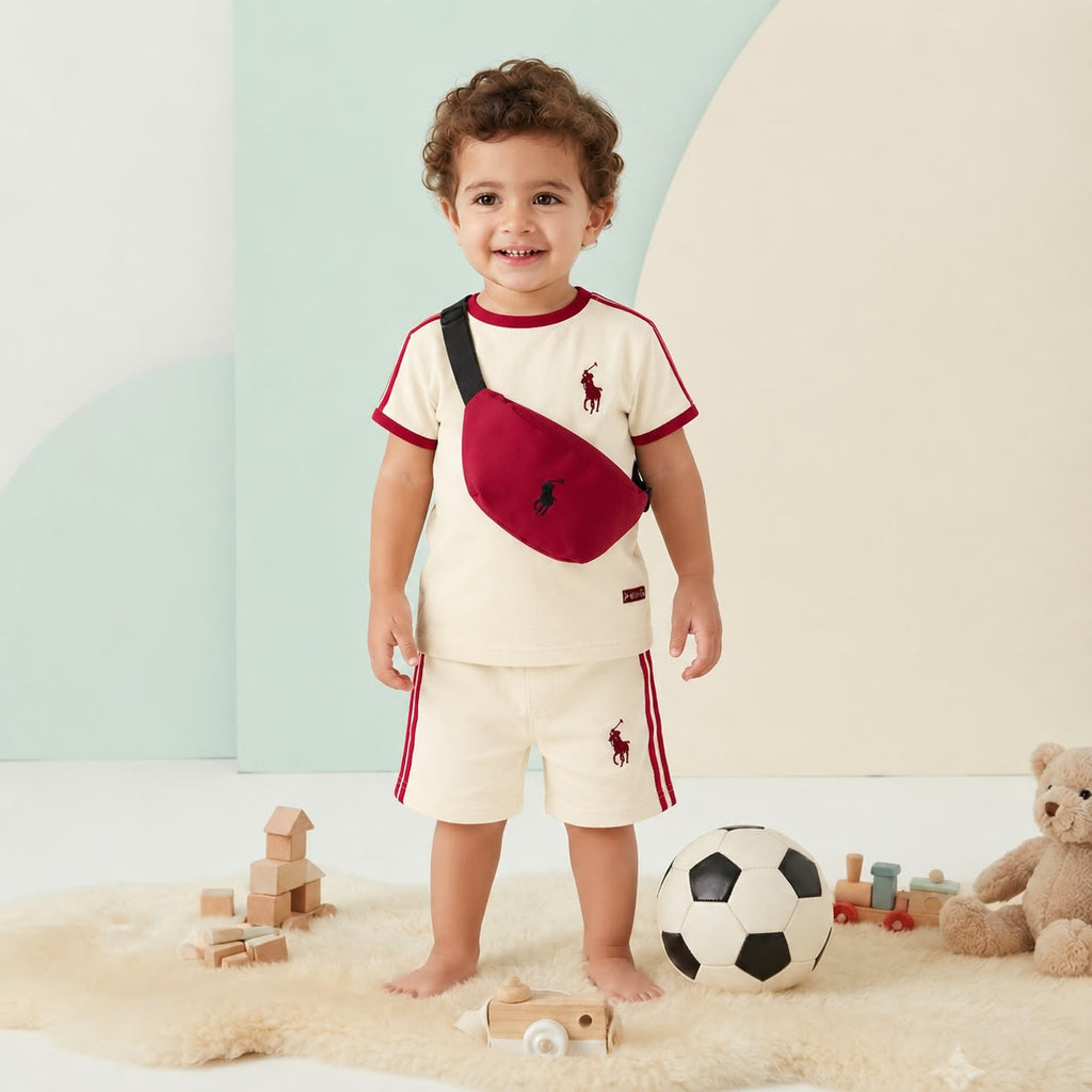 Boys Polo Suit